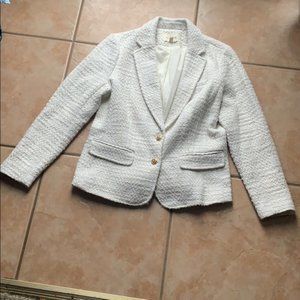 NWOT Maison Jules Egret Geneva Wool Blazer Large